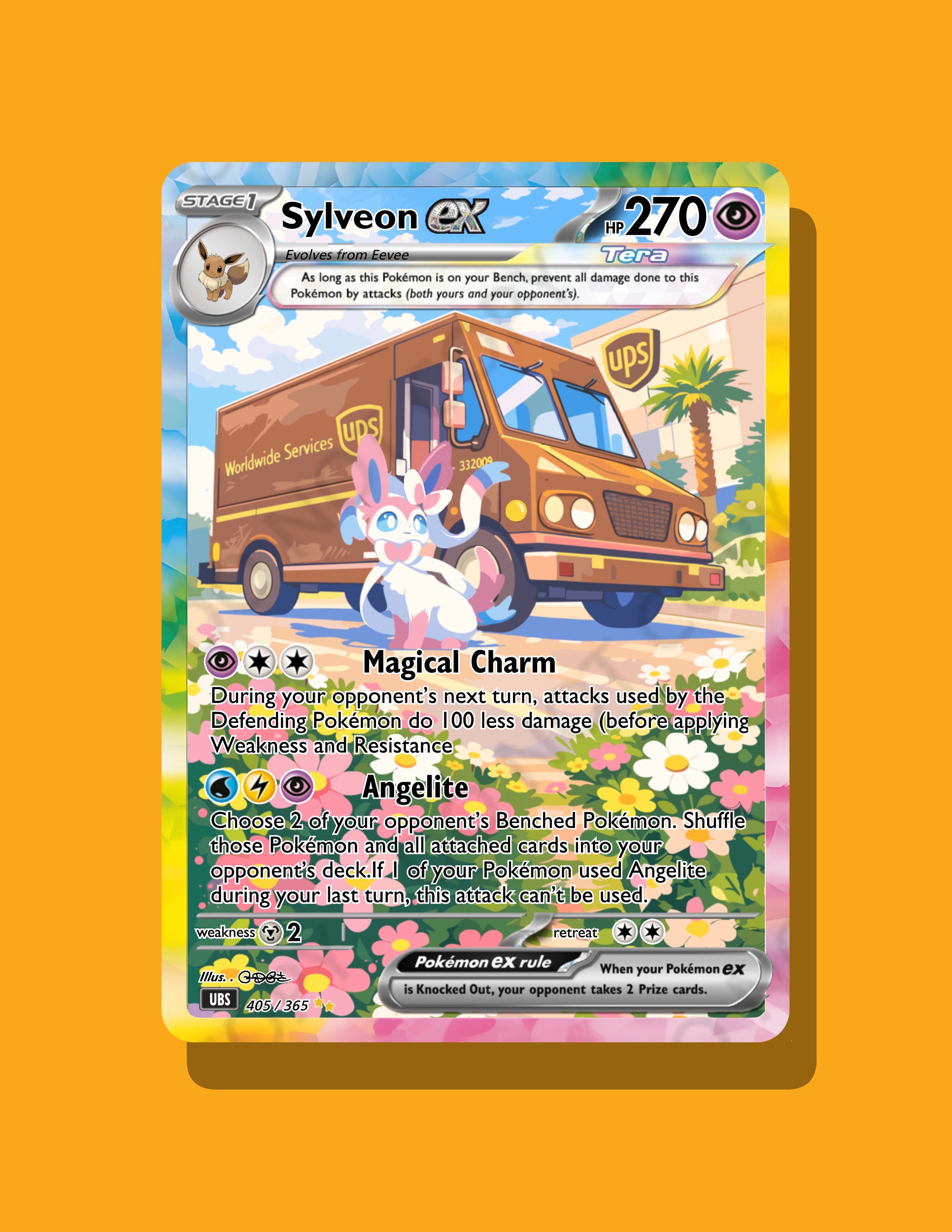 Sylveon Radiant Day UBS Custom Card